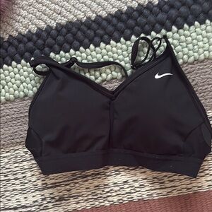 Nike Black Sports Bra with Adjustable Straps
